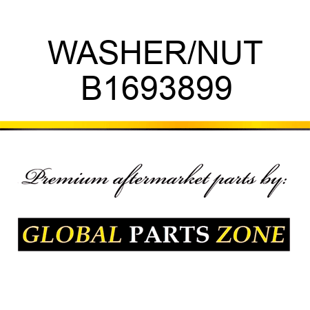 WASHER/NUT B1693899