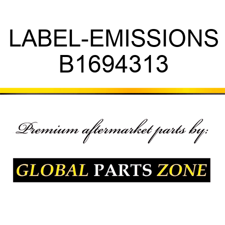 LABEL-EMISSIONS B1694313