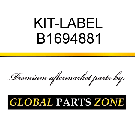 KIT-LABEL B1694881