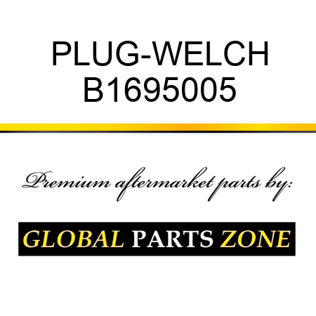 PLUG-WELCH B1695005