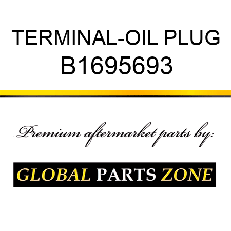 TERMINAL-OIL PLUG B1695693