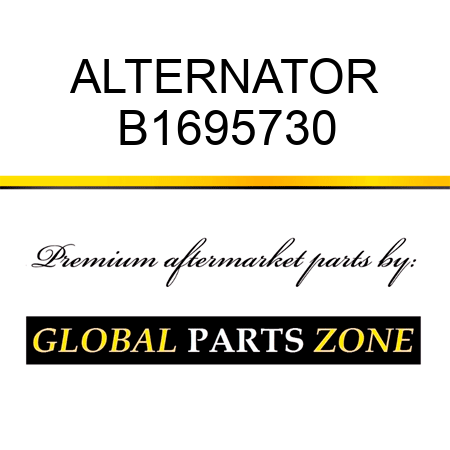 ALTERNATOR B1695730