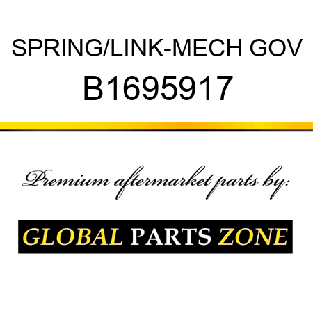 SPRING/LINK-MECH GOV B1695917