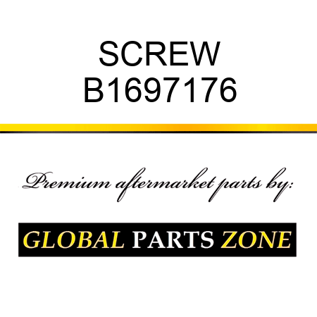 SCREW B1697176