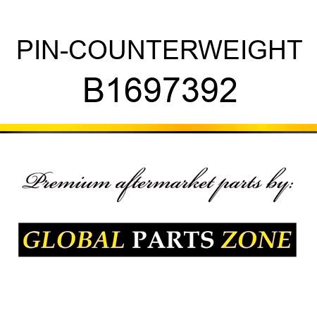 PIN-COUNTERWEIGHT B1697392