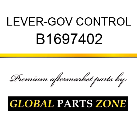 LEVER-GOV CONTROL B1697402