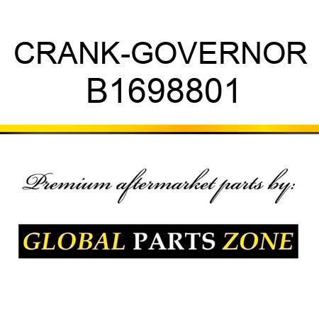 CRANK-GOVERNOR B1698801