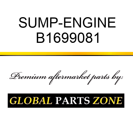 SUMP-ENGINE B1699081