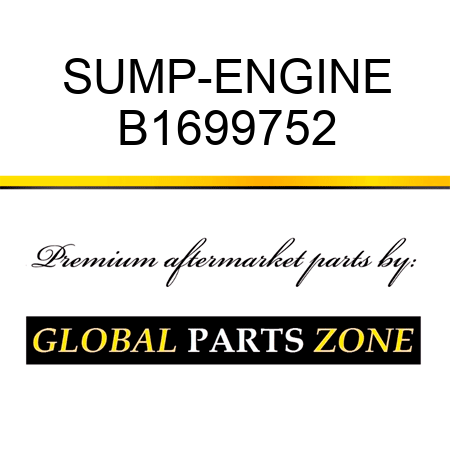 SUMP-ENGINE B1699752