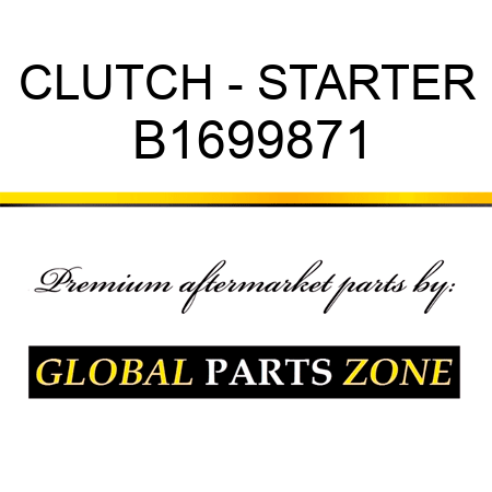 CLUTCH - STARTER B1699871