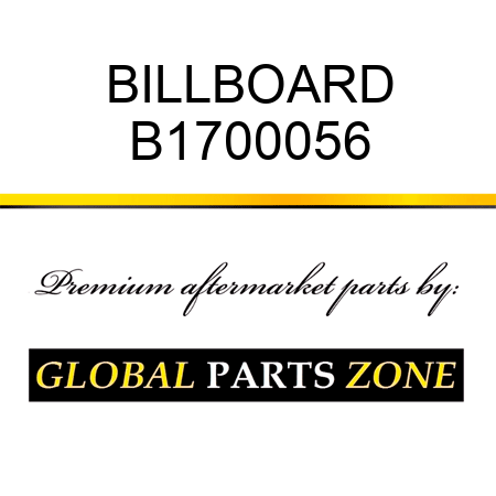 BILLBOARD B1700056