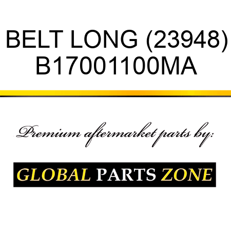 BELT LONG (23948) B17001100MA