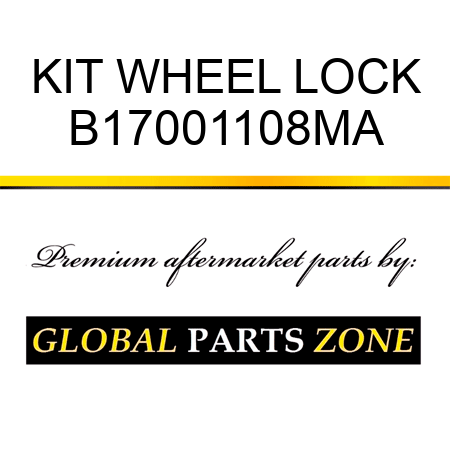 KIT WHEEL LOCK B17001108MA