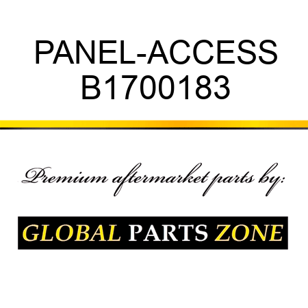 PANEL-ACCESS B1700183