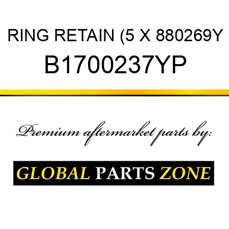 RING RETAIN (5 X 880269Y B1700237YP