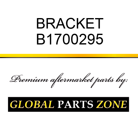 BRACKET B1700295