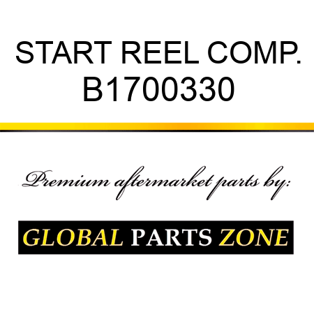 START REEL COMP. B1700330