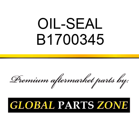 OIL-SEAL B1700345