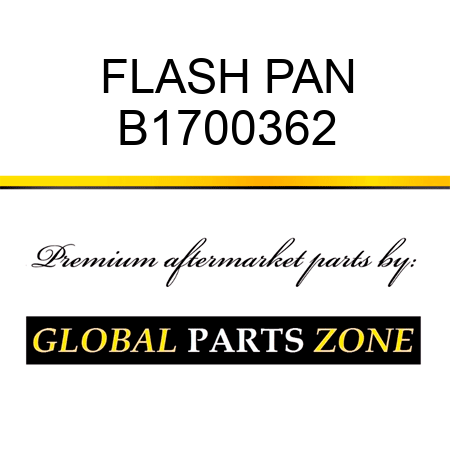 FLASH PAN B1700362