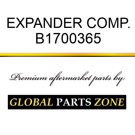 EXPANDER COMP. B1700365