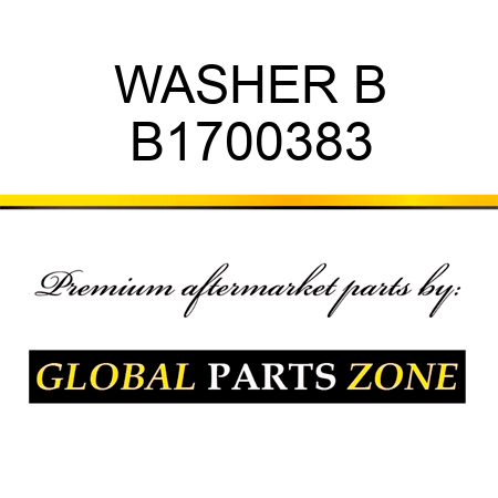 WASHER B B1700383