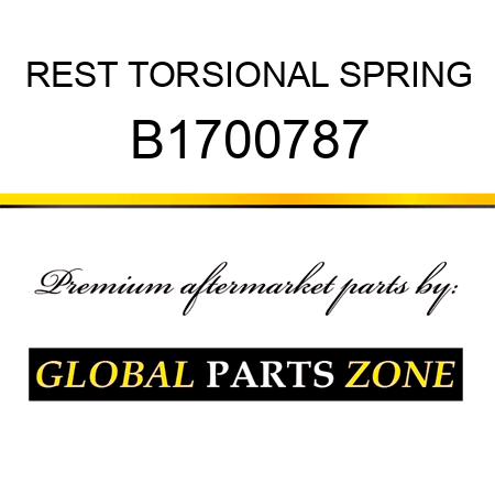 REST TORSIONAL SPRING B1700787