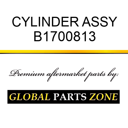 CYLINDER ASSY B1700813