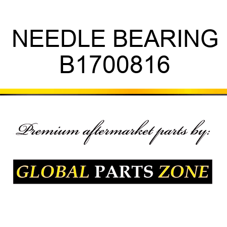 NEEDLE BEARING B1700816