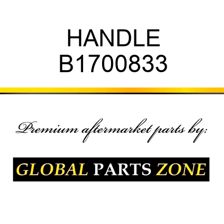 HANDLE B1700833