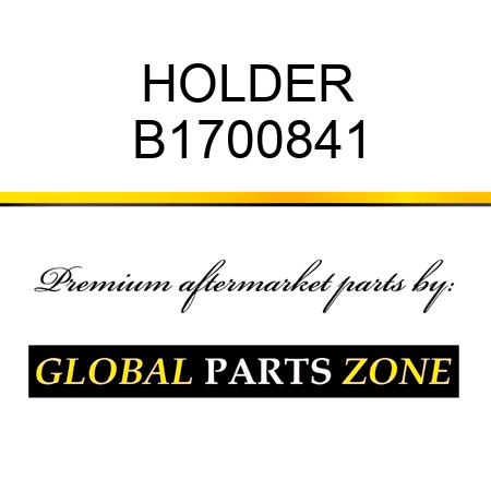 HOLDER B1700841