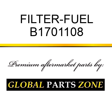 FILTER-FUEL B1701108