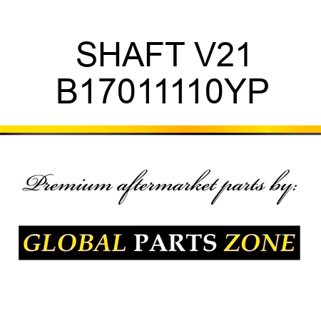 SHAFT V21 B17011110YP