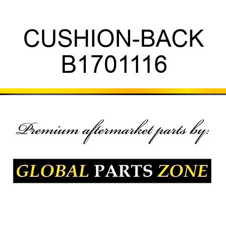 CUSHION-BACK B1701116