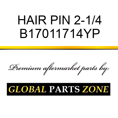 HAIR PIN 2-1/4 B17011714YP