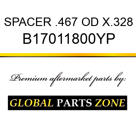 SPACER .467 OD X.328 B17011800YP