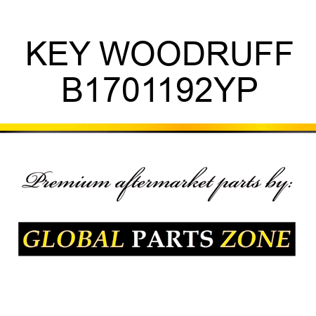 KEY WOODRUFF B1701192YP