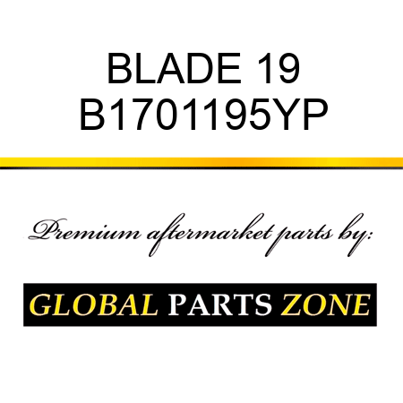 BLADE 19 B1701195YP