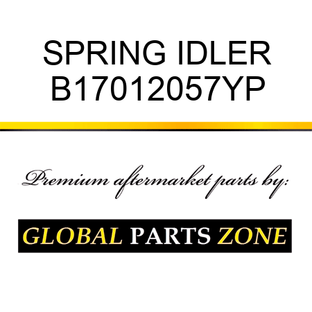 SPRING IDLER B17012057YP