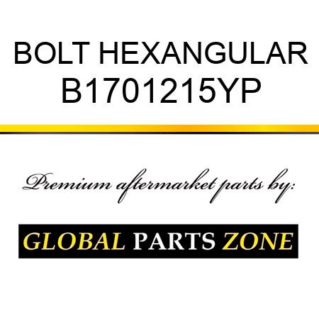 BOLT HEXANGULAR B1701215YP