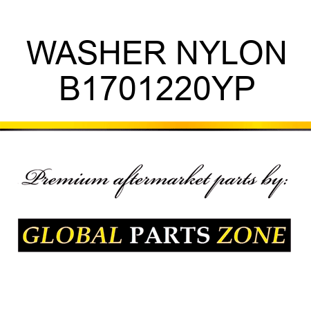 WASHER NYLON B1701220YP