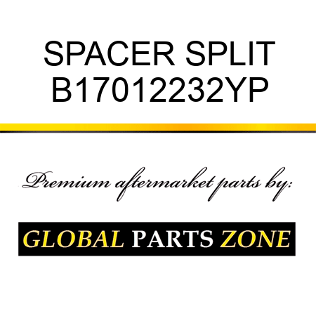 SPACER SPLIT B17012232YP