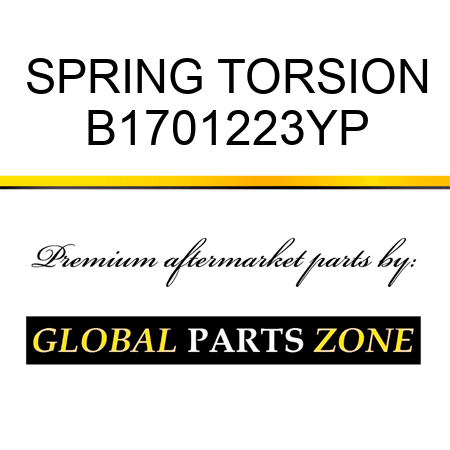 SPRING TORSION B1701223YP