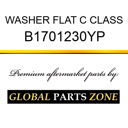 WASHER FLAT C CLASS B1701230YP