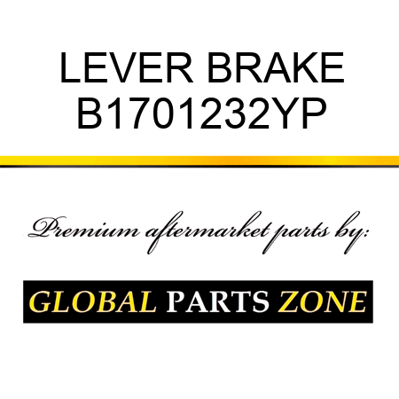 LEVER BRAKE B1701232YP