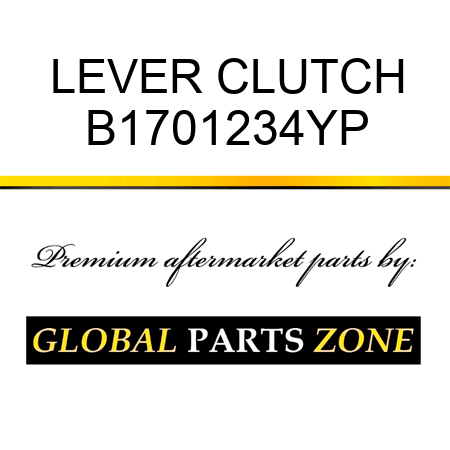 LEVER CLUTCH B1701234YP