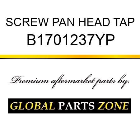 SCREW PAN HEAD TAP B1701237YP