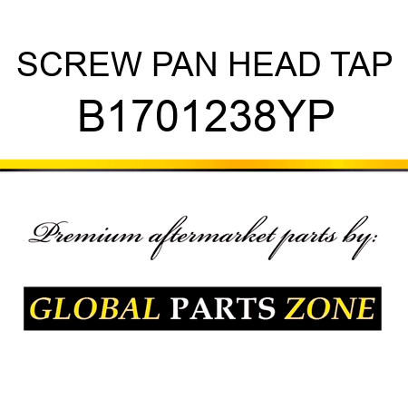 SCREW PAN HEAD TAP B1701238YP