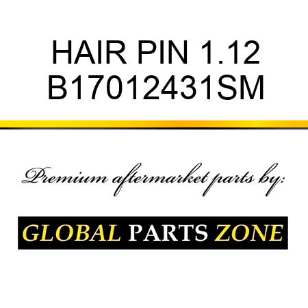 HAIR PIN 1.12 B17012431SM