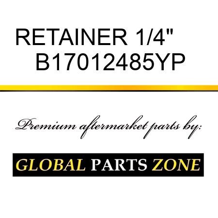 RETAINER 1/4