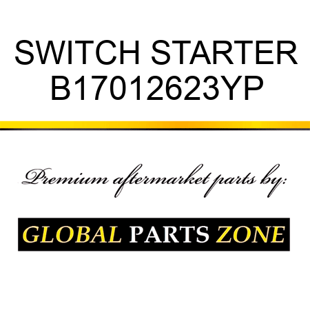 SWITCH STARTER B17012623YP